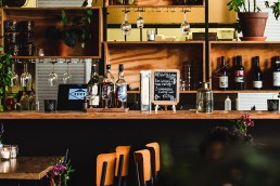 Restaurant counter